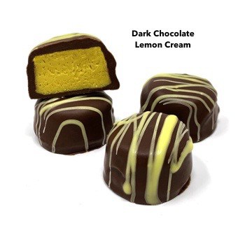 Dark Chocolate Citrus Creams Candy