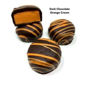 Dark Chocolate Citrus Creams Candy